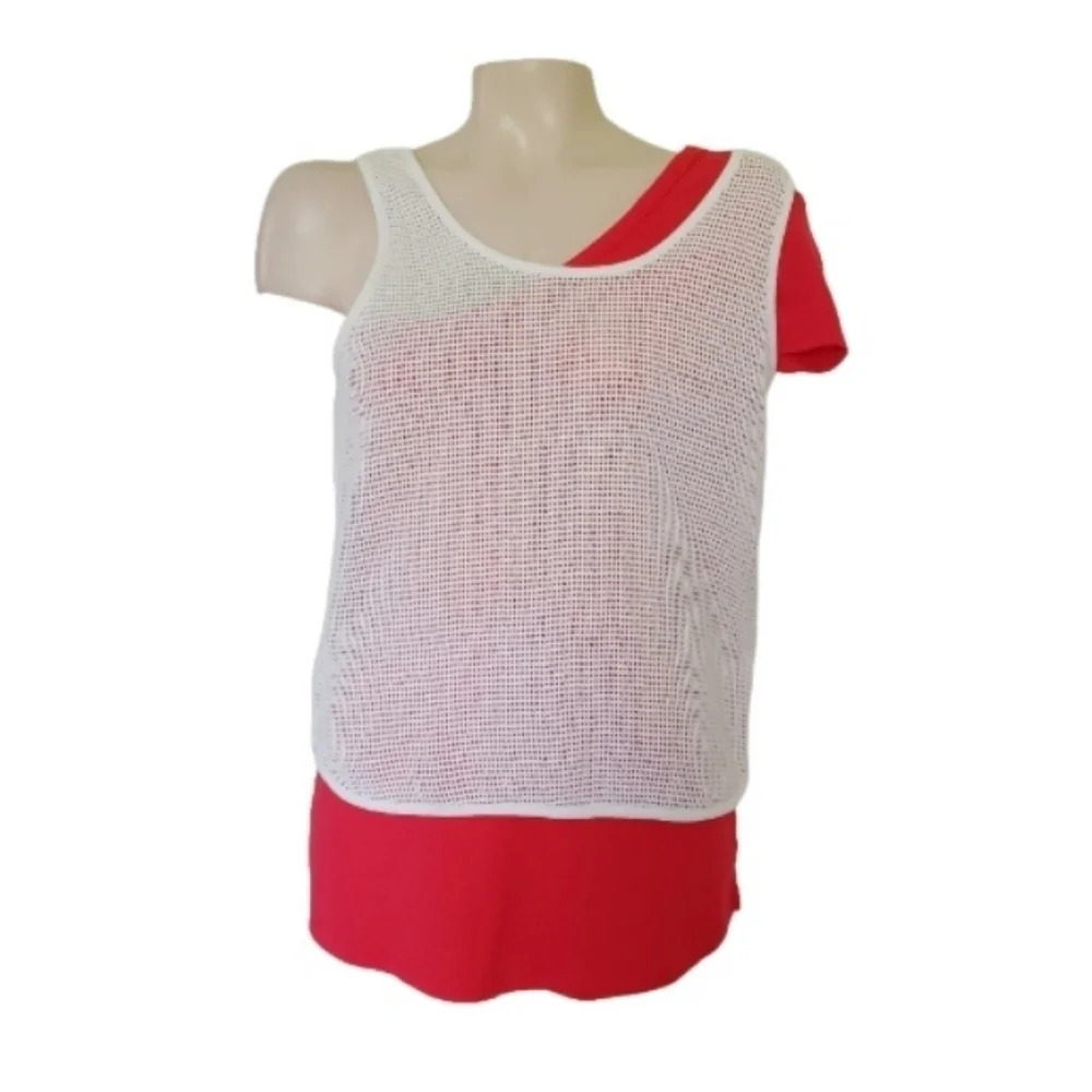 Diane Von Furstenberg  Mesh Tank Top